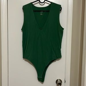 Green bodysuit
